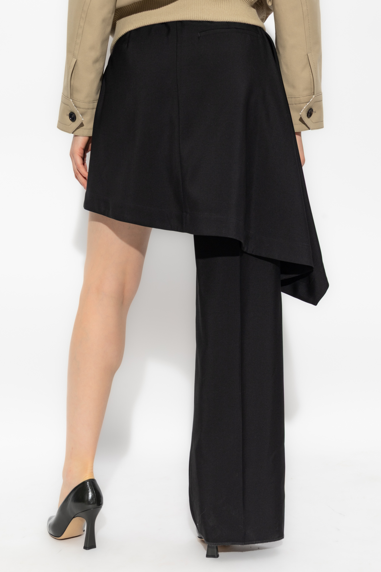 ミニスカート BOTTEGA VENETA Black wool pant-skirt (819909V0B30 1000) Black Woolen skirt-pants Bottega Veneta - Vitkac Canada